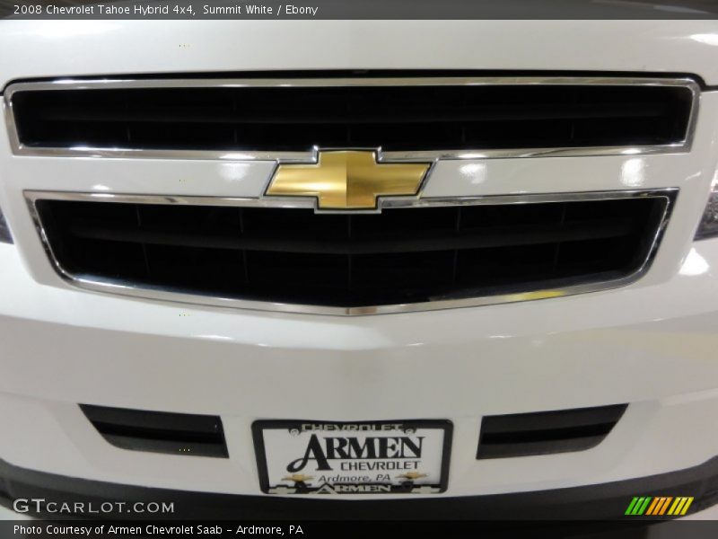 Summit White / Ebony 2008 Chevrolet Tahoe Hybrid 4x4