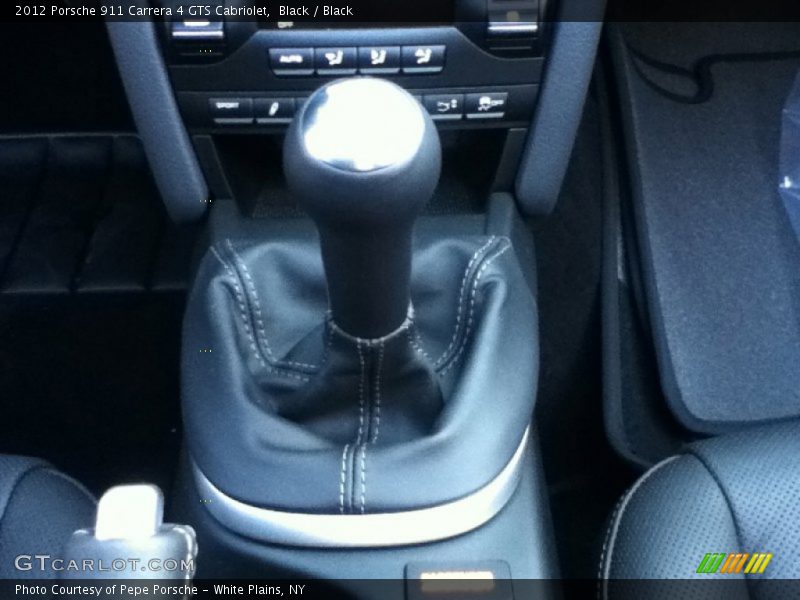 Black / Black 2012 Porsche 911 Carrera 4 GTS Cabriolet