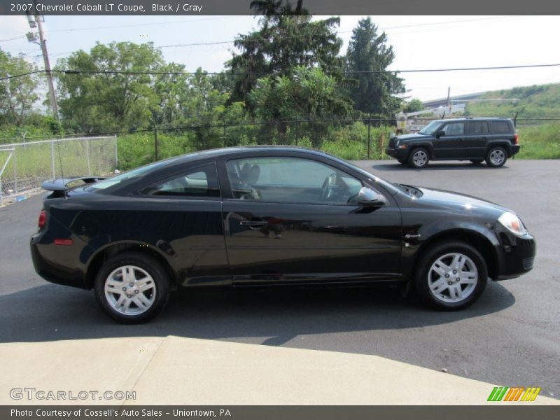 Black / Gray 2007 Chevrolet Cobalt LT Coupe