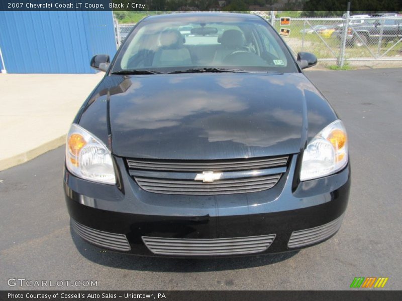Black / Gray 2007 Chevrolet Cobalt LT Coupe