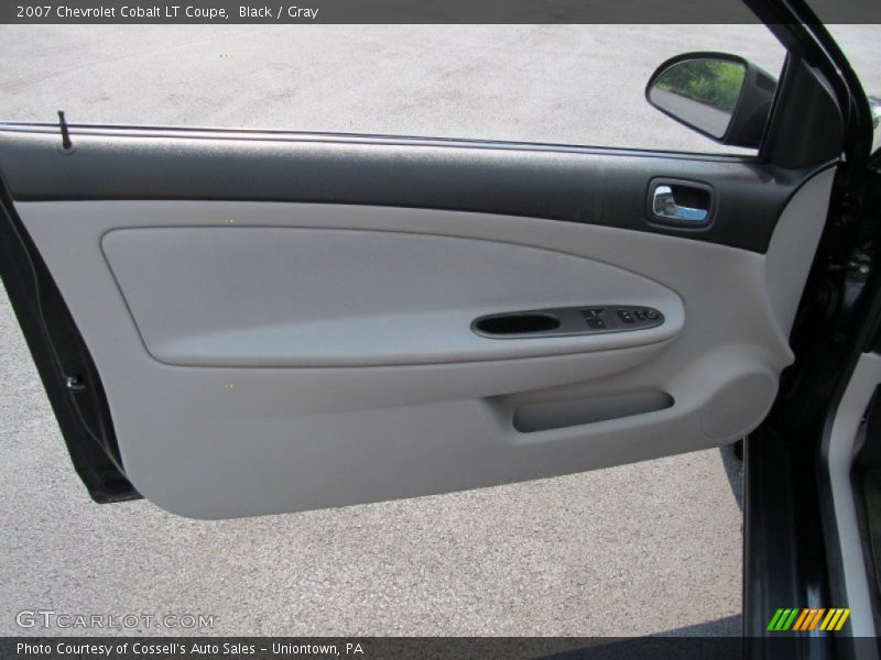 Black / Gray 2007 Chevrolet Cobalt LT Coupe