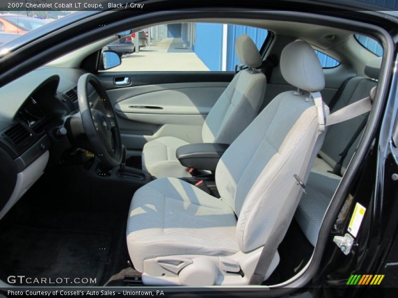 Black / Gray 2007 Chevrolet Cobalt LT Coupe
