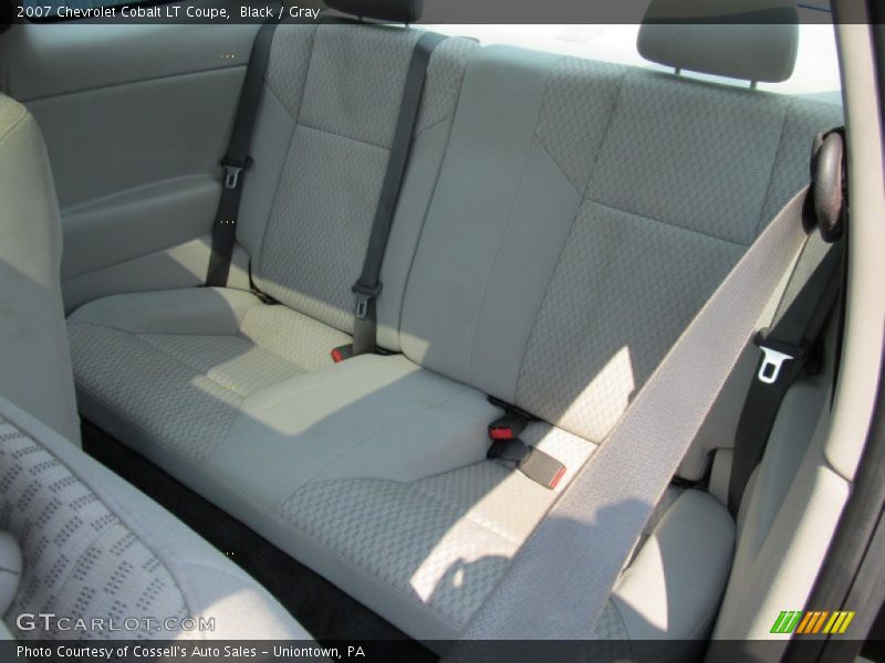 Black / Gray 2007 Chevrolet Cobalt LT Coupe