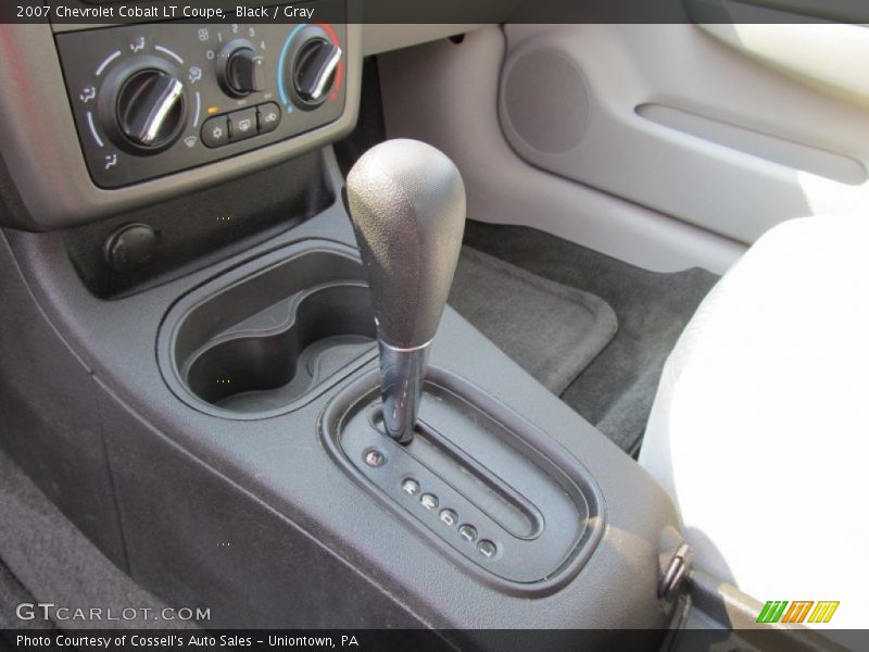 Black / Gray 2007 Chevrolet Cobalt LT Coupe