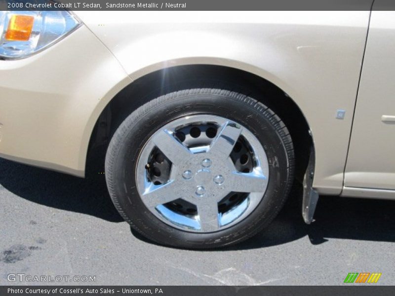 Sandstone Metallic / Neutral 2008 Chevrolet Cobalt LT Sedan