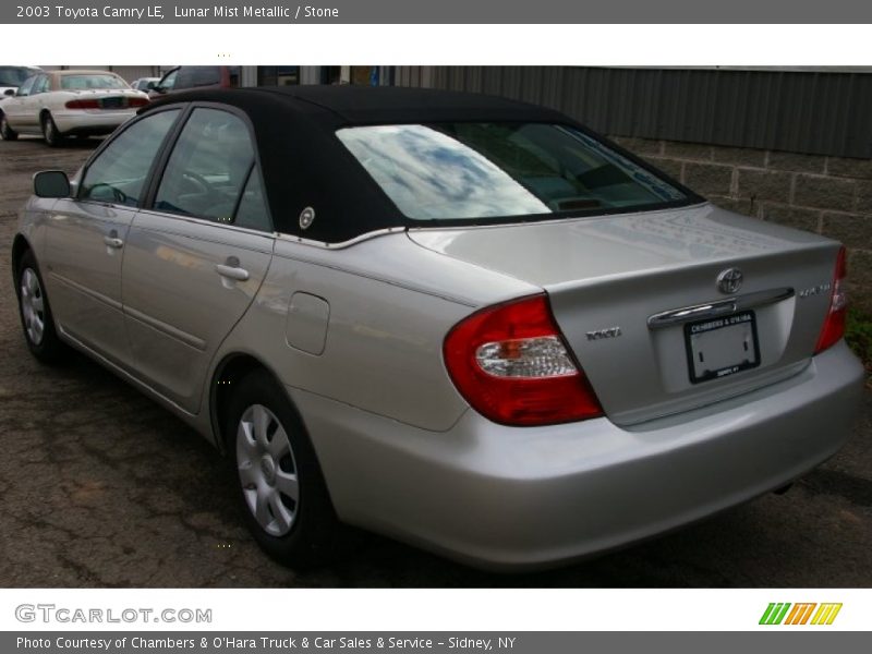 Lunar Mist Metallic / Stone 2003 Toyota Camry LE