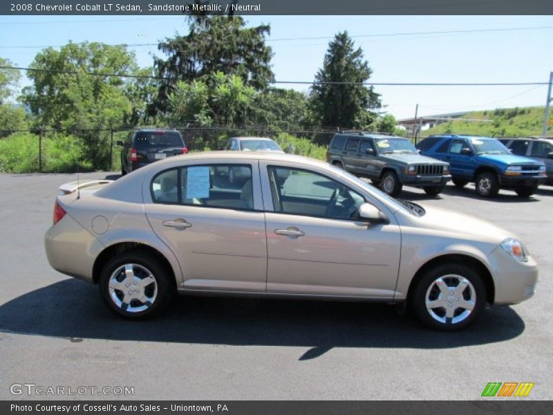 Sandstone Metallic / Neutral 2008 Chevrolet Cobalt LT Sedan