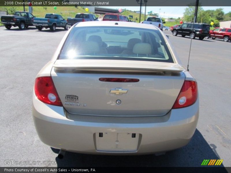 Sandstone Metallic / Neutral 2008 Chevrolet Cobalt LT Sedan