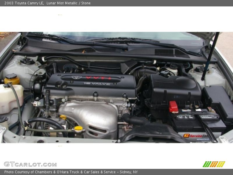 Lunar Mist Metallic / Stone 2003 Toyota Camry LE