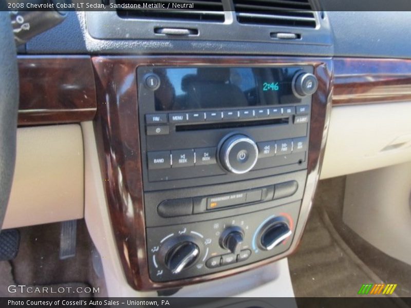 Sandstone Metallic / Neutral 2008 Chevrolet Cobalt LT Sedan