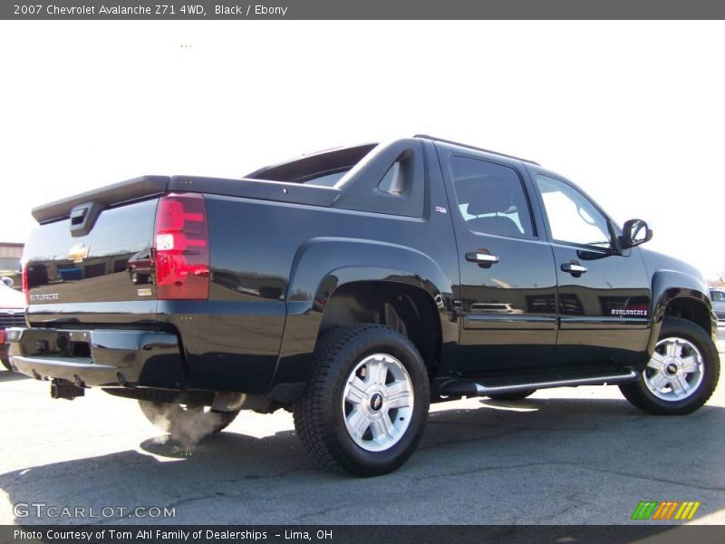 Black / Ebony 2007 Chevrolet Avalanche Z71 4WD