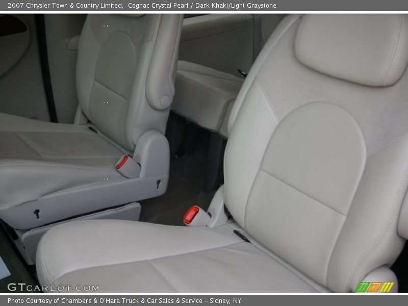 Cognac Crystal Pearl / Dark Khaki/Light Graystone 2007 Chrysler Town & Country Limited