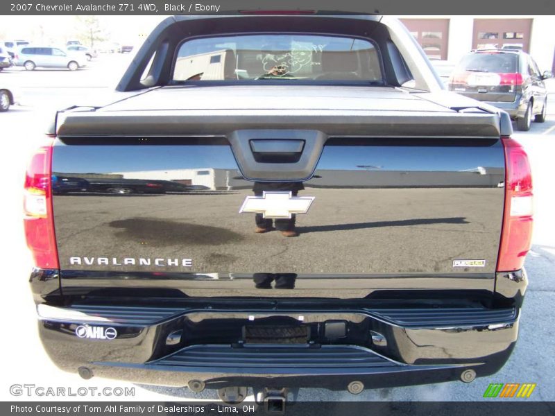 Black / Ebony 2007 Chevrolet Avalanche Z71 4WD
