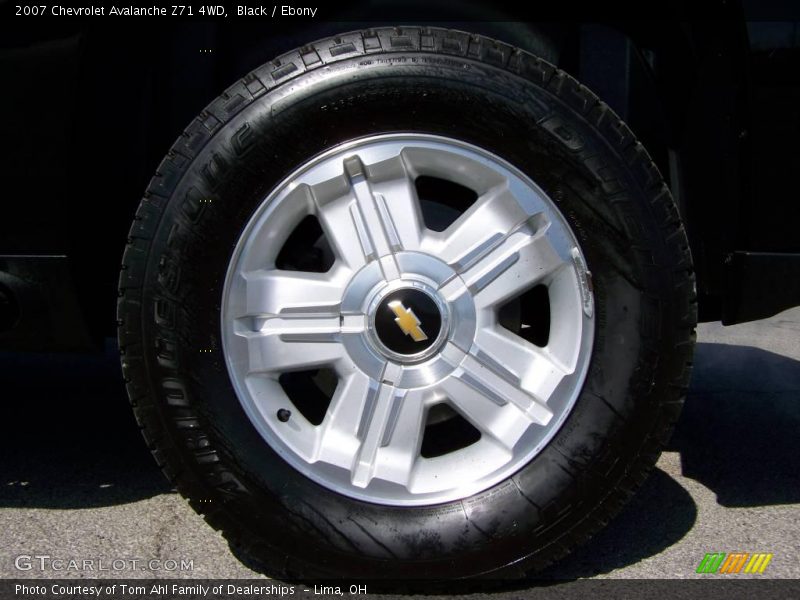 Black / Ebony 2007 Chevrolet Avalanche Z71 4WD