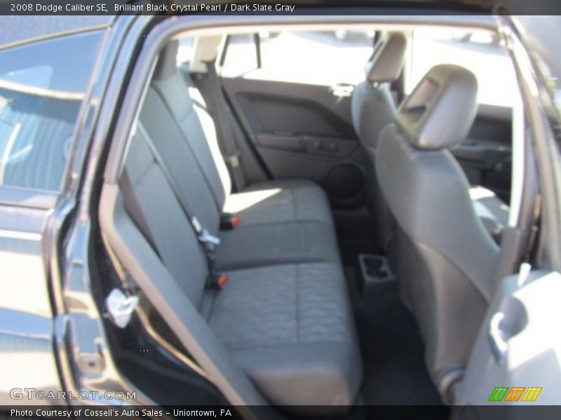 Brilliant Black Crystal Pearl / Dark Slate Gray 2008 Dodge Caliber SE