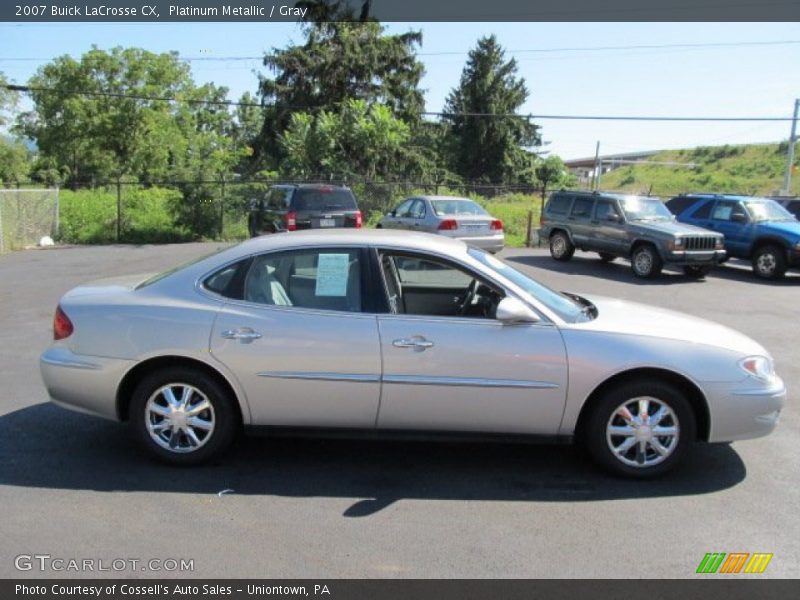 Platinum Metallic / Gray 2007 Buick LaCrosse CX