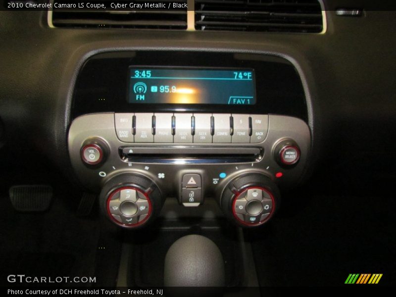 Cyber Gray Metallic / Black 2010 Chevrolet Camaro LS Coupe
