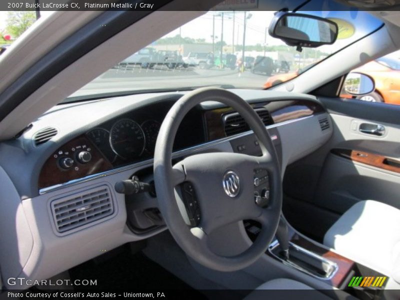 Platinum Metallic / Gray 2007 Buick LaCrosse CX