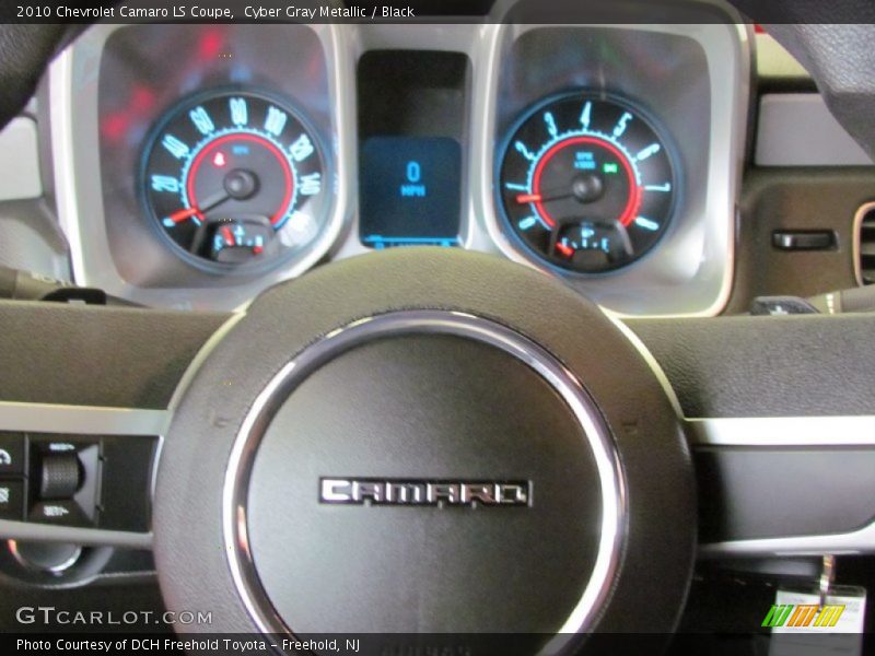 Cyber Gray Metallic / Black 2010 Chevrolet Camaro LS Coupe