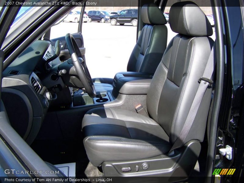Black / Ebony 2007 Chevrolet Avalanche Z71 4WD