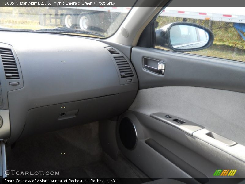 Mystic Emerald Green / Frost Gray 2005 Nissan Altima 2.5 S