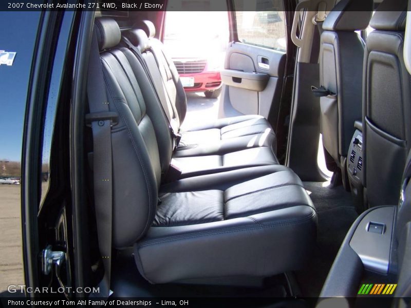 Black / Ebony 2007 Chevrolet Avalanche Z71 4WD