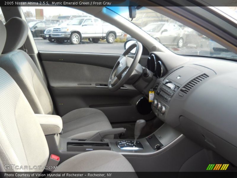 Mystic Emerald Green / Frost Gray 2005 Nissan Altima 2.5 S
