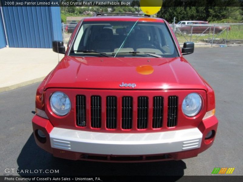 Red Crystal Pearl / Pastel Pebble Beige 2008 Jeep Patriot Limited 4x4