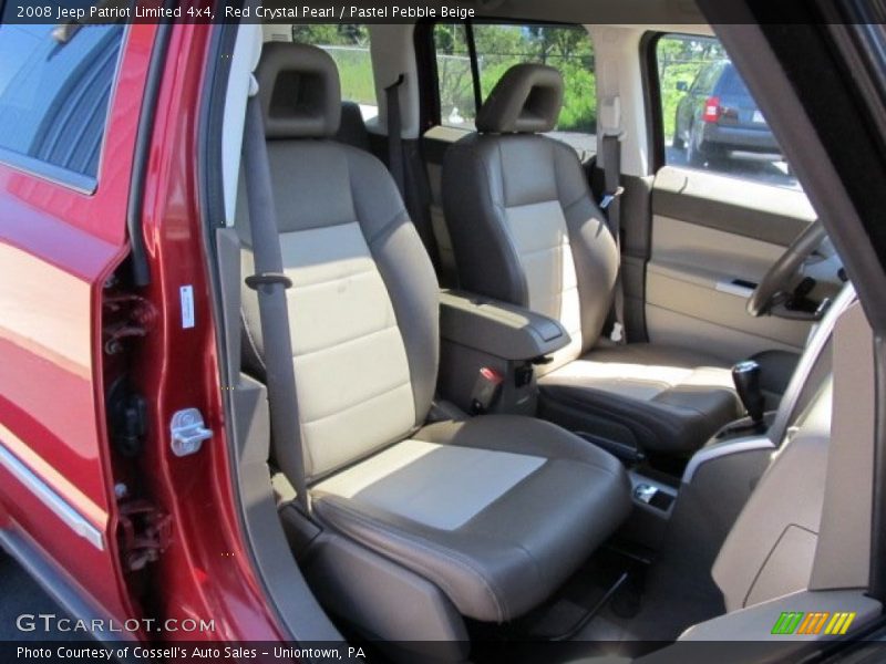 Red Crystal Pearl / Pastel Pebble Beige 2008 Jeep Patriot Limited 4x4