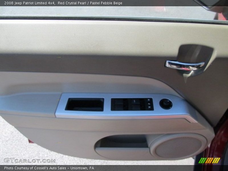 Red Crystal Pearl / Pastel Pebble Beige 2008 Jeep Patriot Limited 4x4