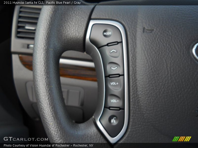 Controls of 2011 Santa Fe GLS