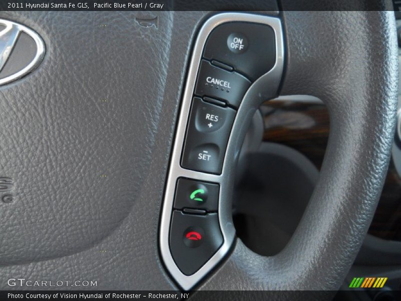 Controls of 2011 Santa Fe GLS