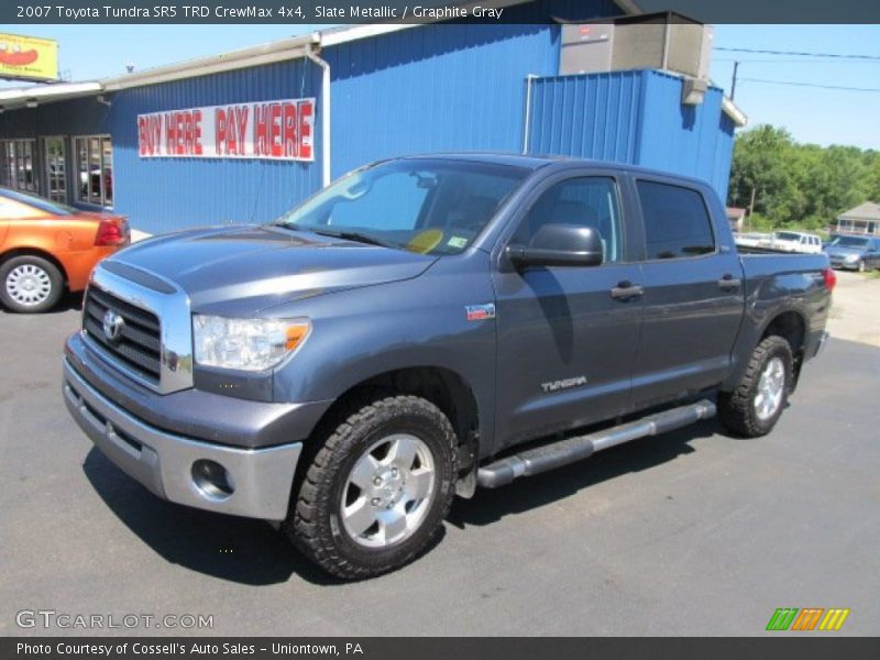 Slate Metallic / Graphite Gray 2007 Toyota Tundra SR5 TRD CrewMax 4x4