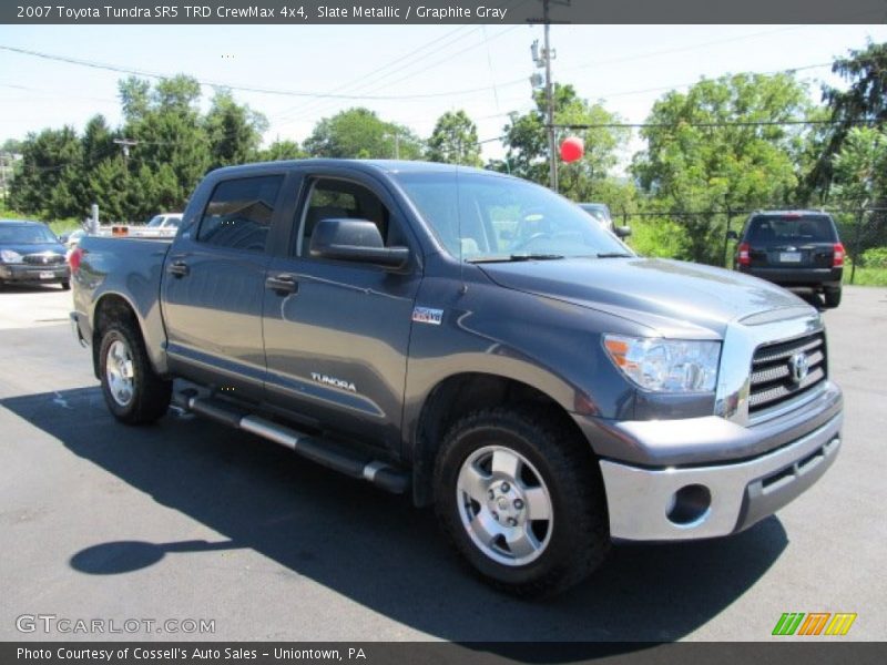 Slate Metallic / Graphite Gray 2007 Toyota Tundra SR5 TRD CrewMax 4x4