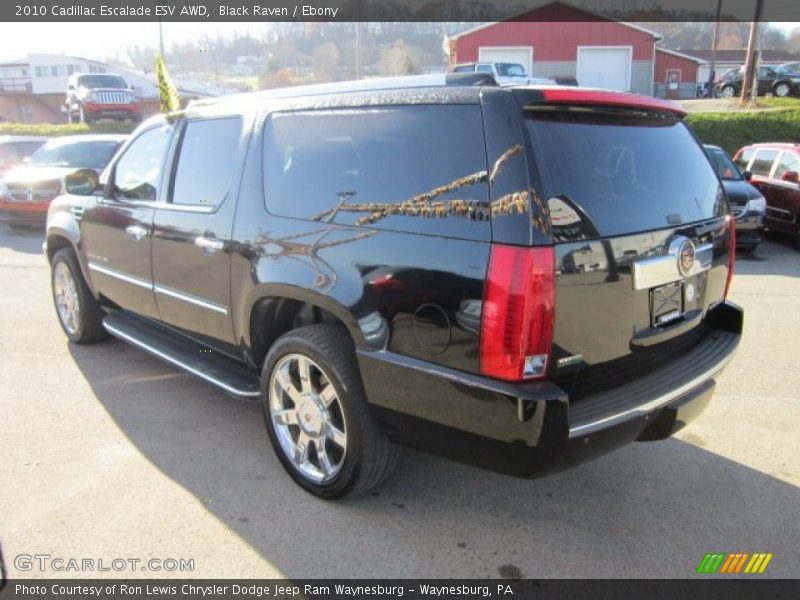 Black Raven / Ebony 2010 Cadillac Escalade ESV AWD