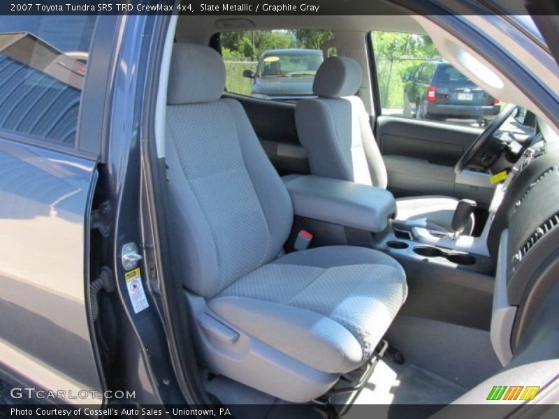 Slate Metallic / Graphite Gray 2007 Toyota Tundra SR5 TRD CrewMax 4x4