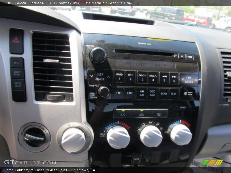 Slate Metallic / Graphite Gray 2007 Toyota Tundra SR5 TRD CrewMax 4x4