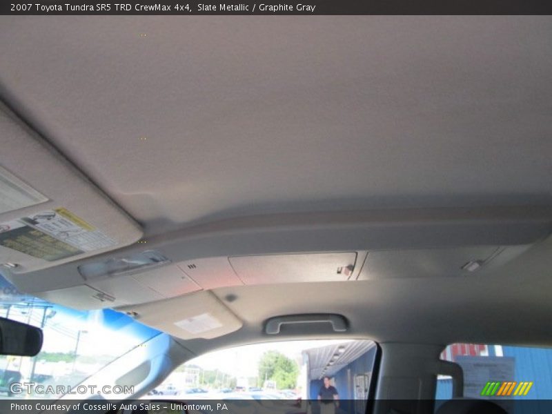 Slate Metallic / Graphite Gray 2007 Toyota Tundra SR5 TRD CrewMax 4x4