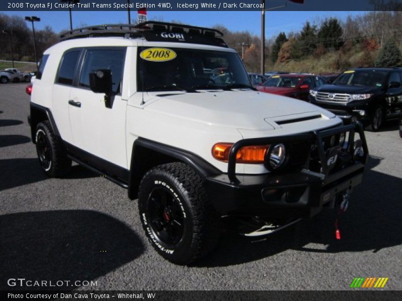 Iceberg White / Dark Charcoal 2008 Toyota FJ Cruiser Trail Teams Special Edition 4WD