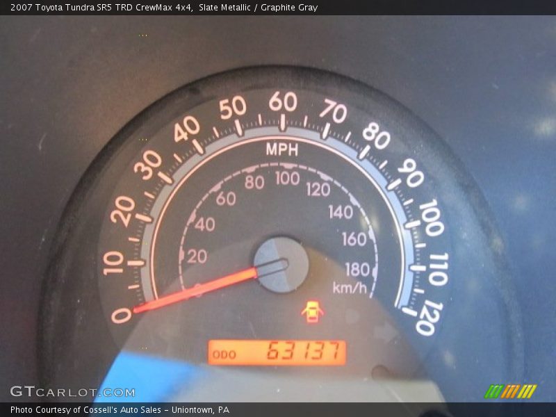 Slate Metallic / Graphite Gray 2007 Toyota Tundra SR5 TRD CrewMax 4x4