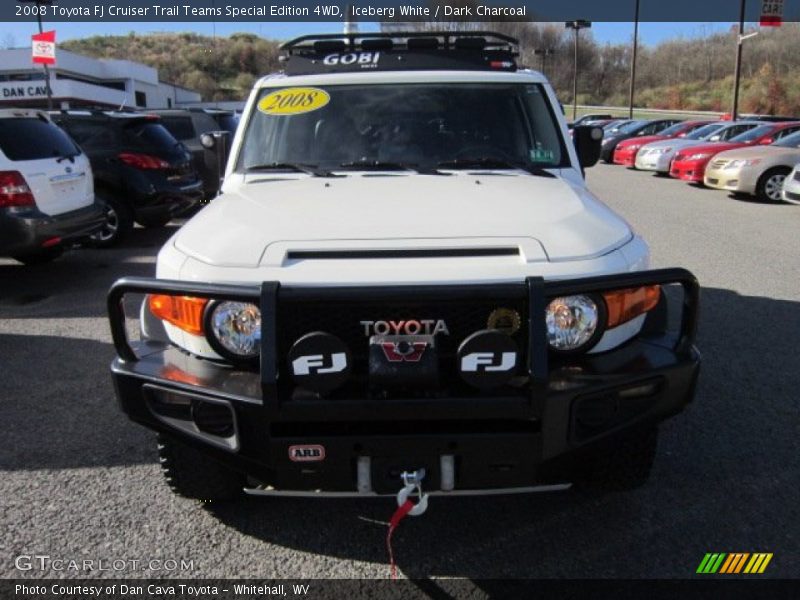 Iceberg White / Dark Charcoal 2008 Toyota FJ Cruiser Trail Teams Special Edition 4WD