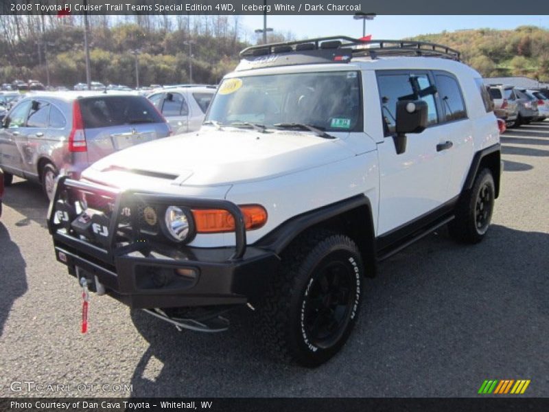 Iceberg White / Dark Charcoal 2008 Toyota FJ Cruiser Trail Teams Special Edition 4WD
