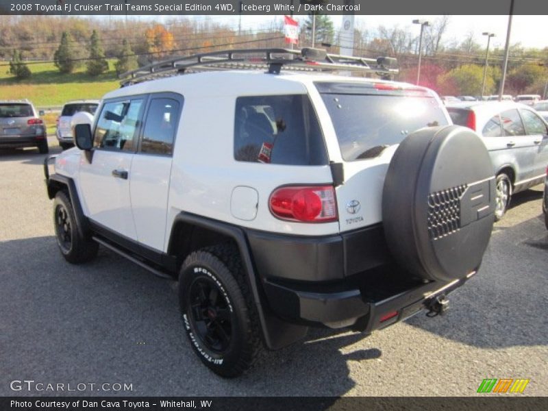 Iceberg White / Dark Charcoal 2008 Toyota FJ Cruiser Trail Teams Special Edition 4WD