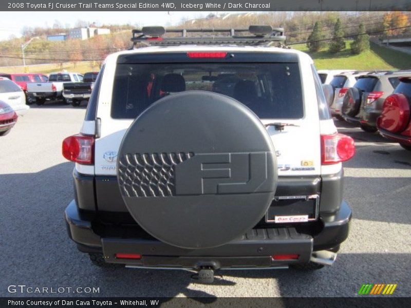 Iceberg White / Dark Charcoal 2008 Toyota FJ Cruiser Trail Teams Special Edition 4WD