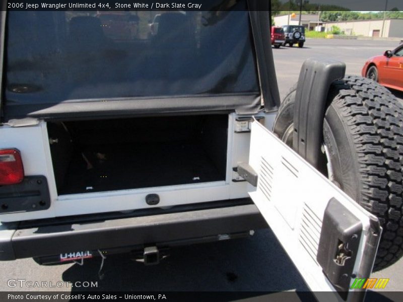 Stone White / Dark Slate Gray 2006 Jeep Wrangler Unlimited 4x4
