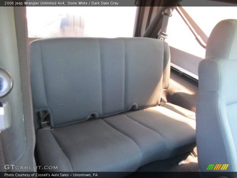 Stone White / Dark Slate Gray 2006 Jeep Wrangler Unlimited 4x4