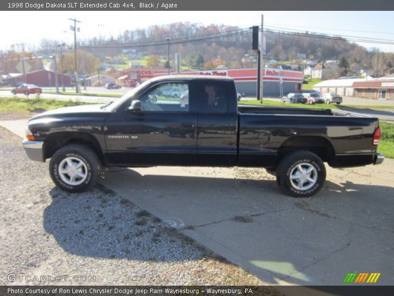 Black / Agate 1998 Dodge Dakota SLT Extended Cab 4x4