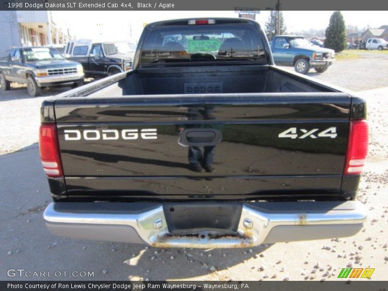 Black / Agate 1998 Dodge Dakota SLT Extended Cab 4x4