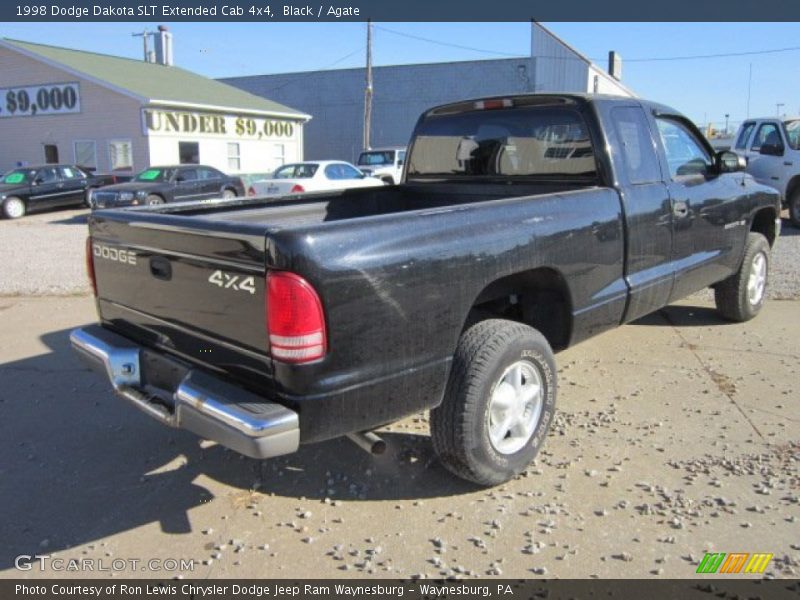Black / Agate 1998 Dodge Dakota SLT Extended Cab 4x4