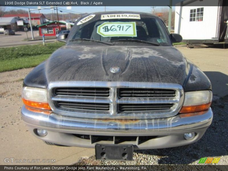 Black / Agate 1998 Dodge Dakota SLT Extended Cab 4x4